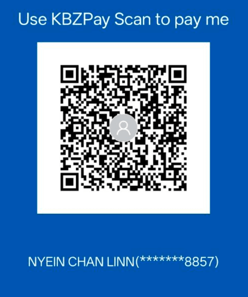 KBZPay payment QR code